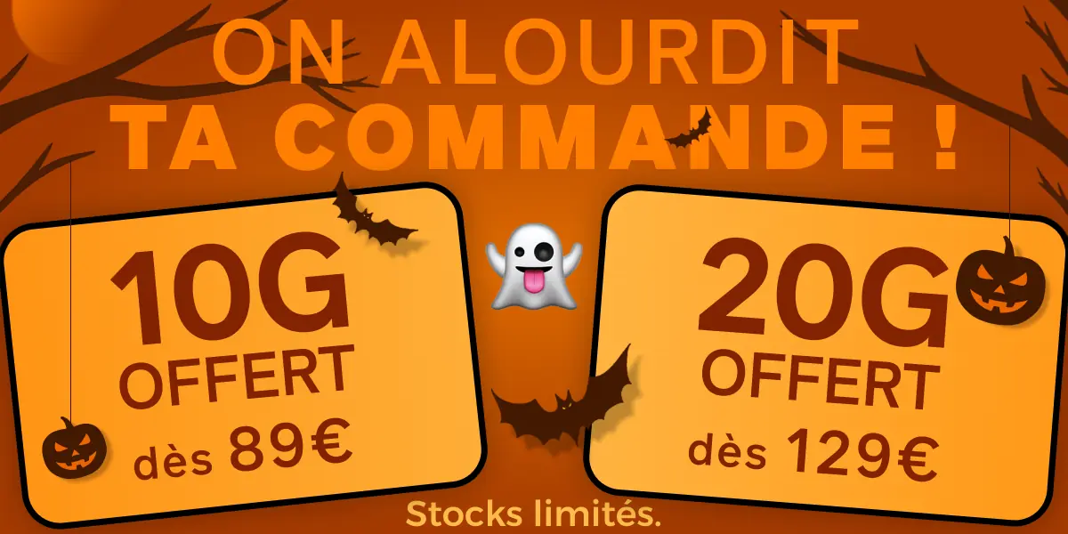 Offre d'halloween !