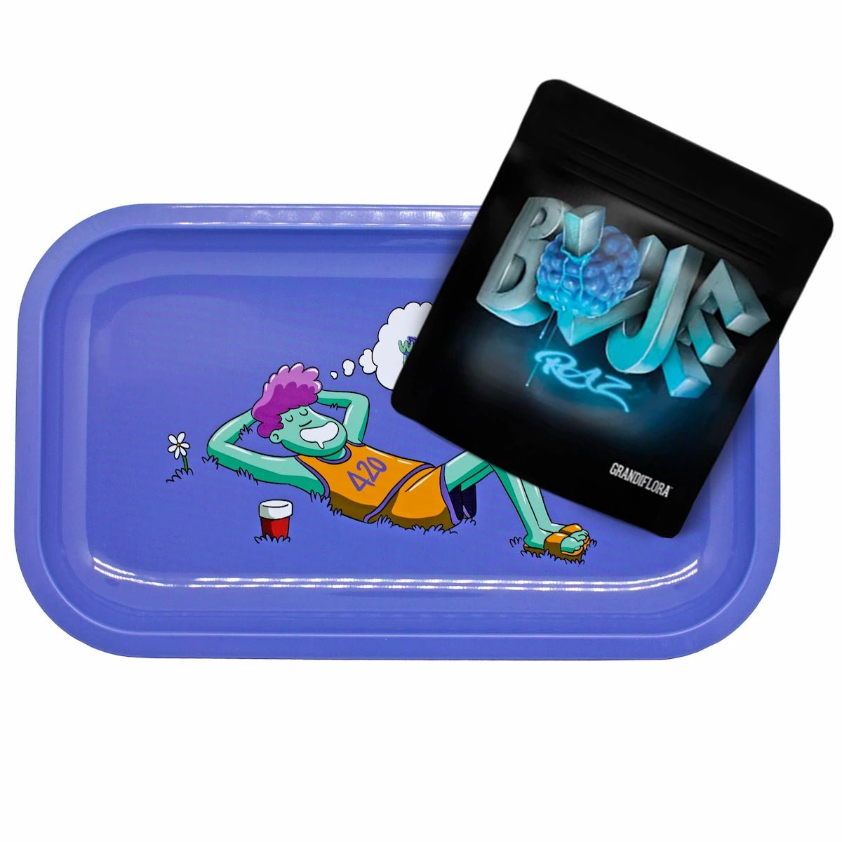 Fleur CBD Blue Raz – arômes framboise bleue, culture indoor premium, effet relaxant. photo2