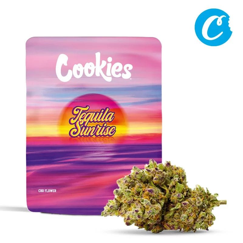 Fleur CBD Tequila Sunrise – saveurs mentholées et fruitées, culture hydroponique, relaxation équilibrée.