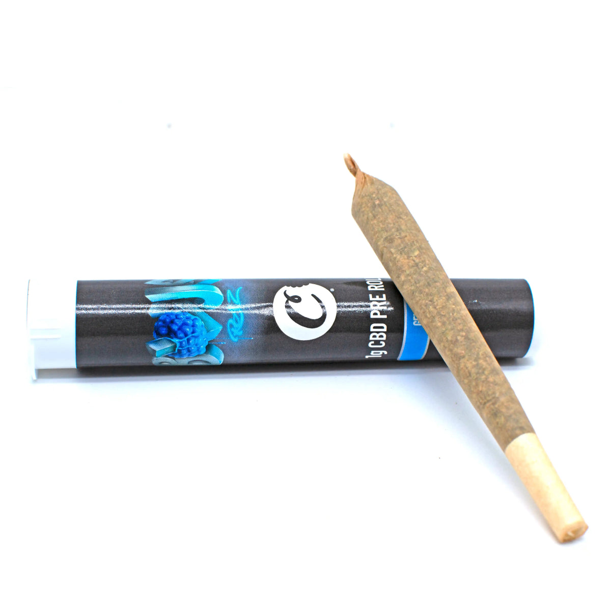 Pré-Roll CBD Blue Raz Cookies - Saveurs de framboise, myrtille et pain d’épices, prêt à l’emploi, 100 % légal.