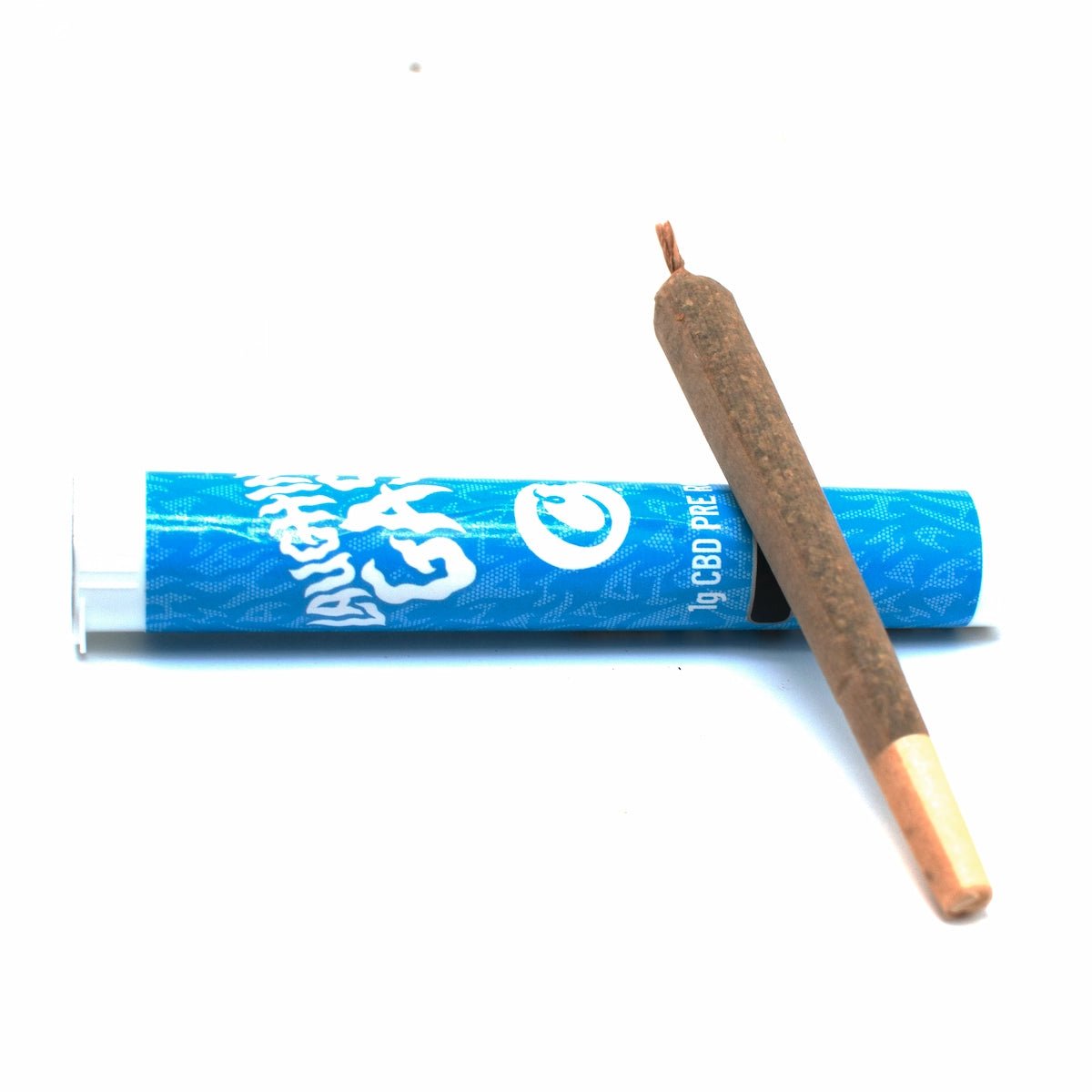 Pré-Roll CBD Laughing Gas – Cookies, prêt à l’emploi, fleurs premium, arômes complexes.
