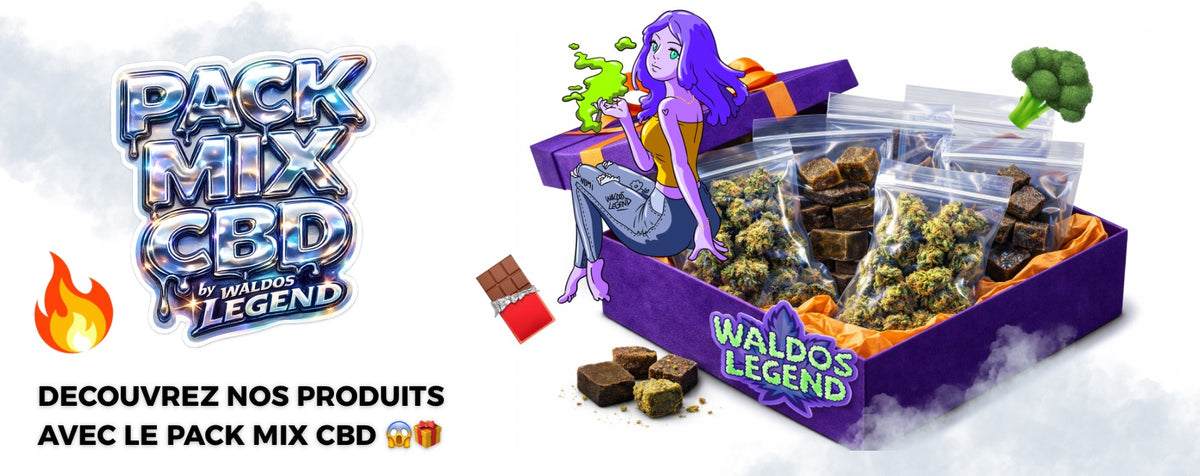 OFFRE PACK MIX CBD WALDOS !