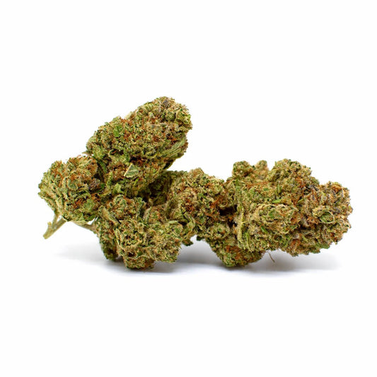Photo 1 Fleur CBD Bubble Kush premium, saveurs sucrées de fruits rouges et bubble gum, 14% de CBD 

