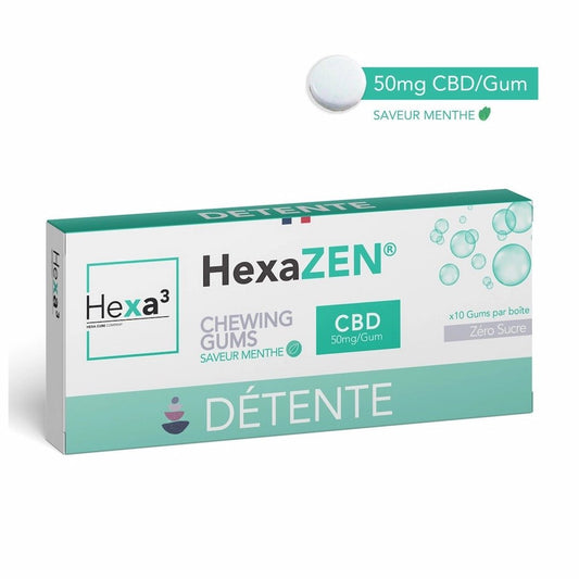 Chewing - Gums CBD – Détente - WALDOS LEGEND - BONBONS & GUMS CBD
