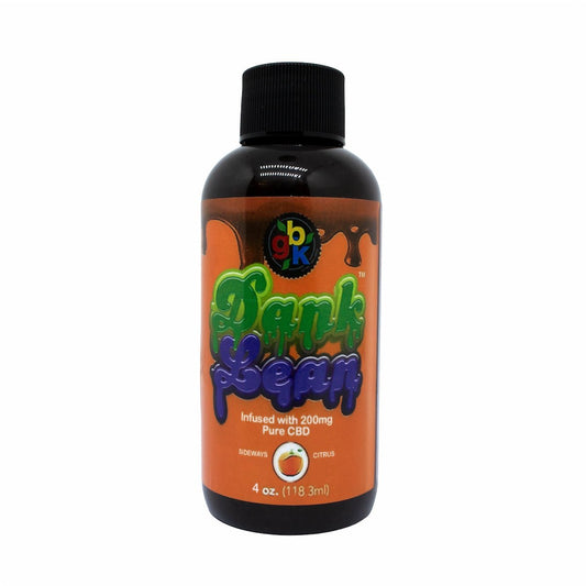 Photo d'une bouteille de 118ml infusée avec 200mg de pur CBD - Saveur CITRUS - WALDOS LEGEND & DANK LEAN