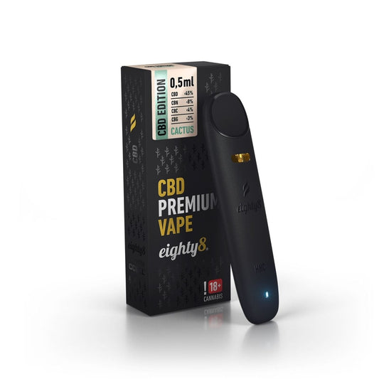 Eighty8 Vape CBD Premium - 0,5 ml - WALDOS LEGEND - Concentré CBD