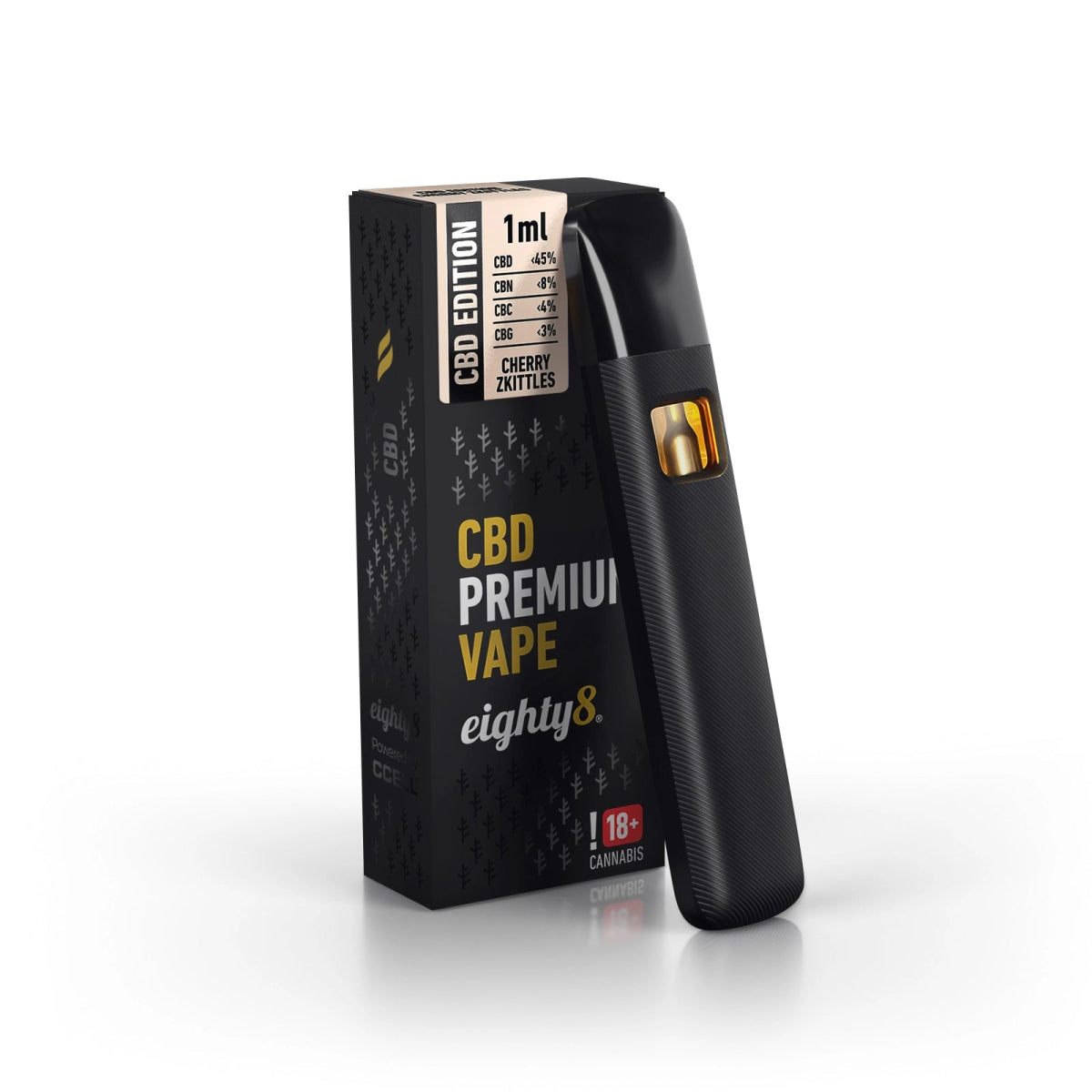 Eighty8 Vape CBD Premium - 1 ml - WALDOS LEGEND - Concentré CBD