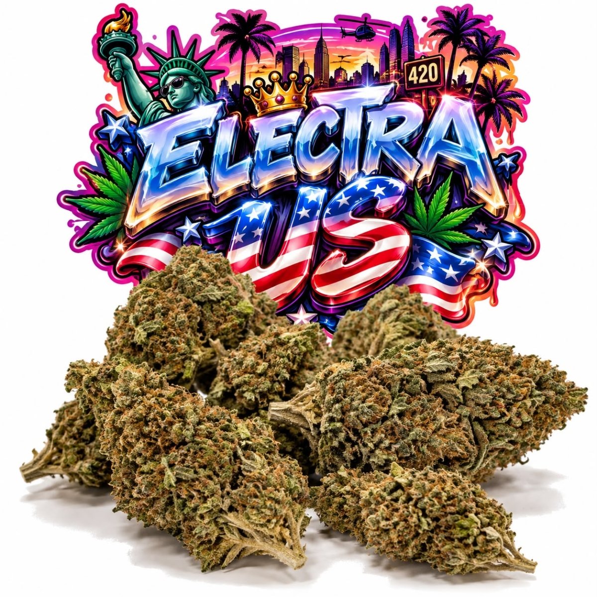 ELECTRA CALI 🇺🇸 - WALDOS LEGEND - Fleur CBD Premium