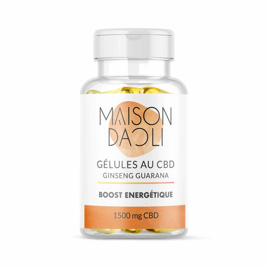 Gélules CBD+CBG - Énergie, Concentration & Sport - WALDOS LEGEND - Gélules CBD