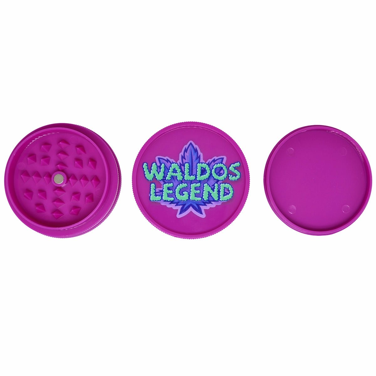 photo de GRINDER PLASTIQUE WALDOS LEGEND, en 3 partie