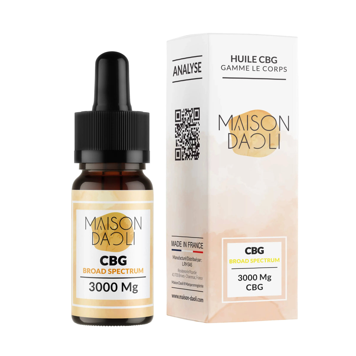 Huiles CBG - Soulagement du Corps - WALDOS LEGEND - Huile CBD