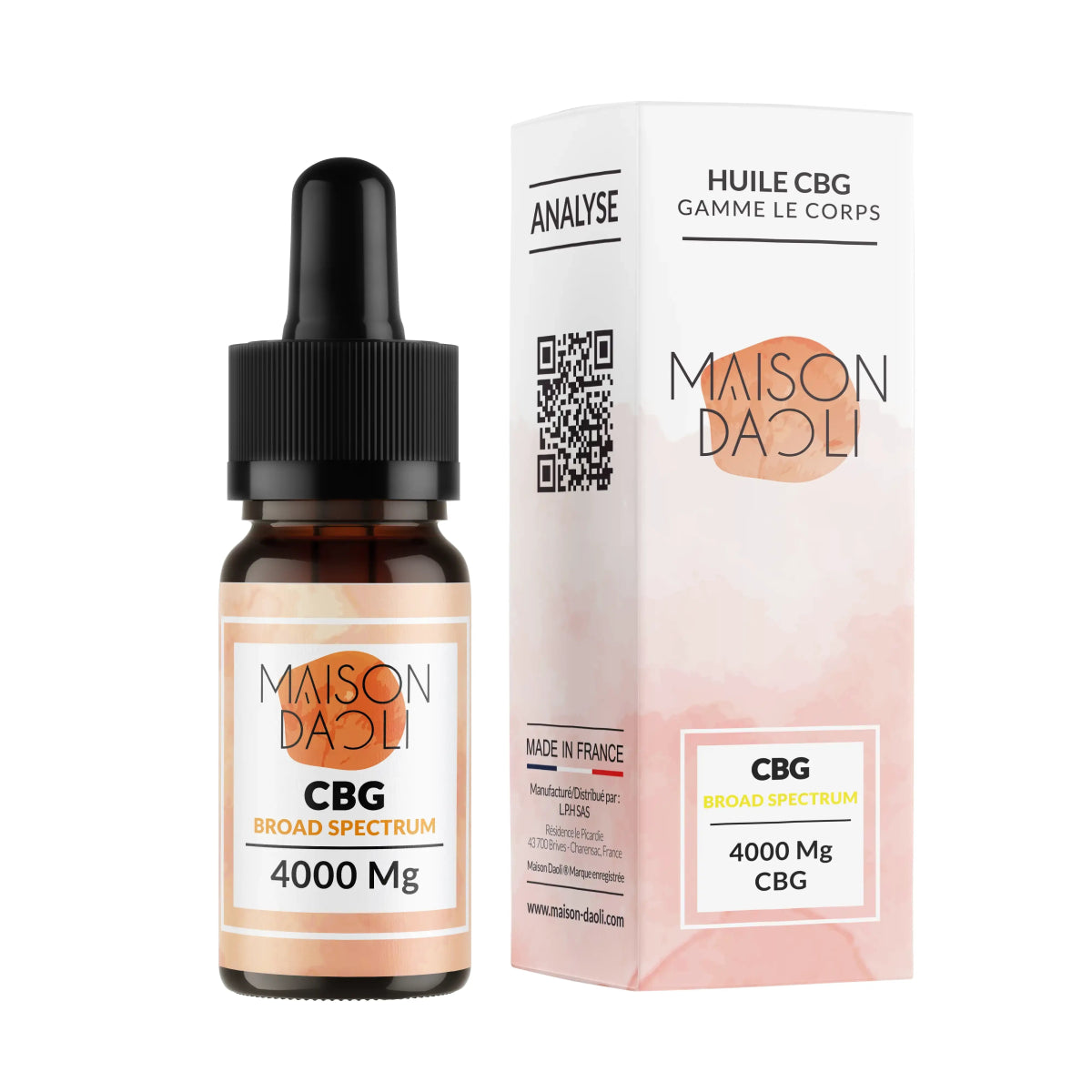 Huiles CBG - Soulagement du Corps - WALDOS LEGEND - Huile CBD