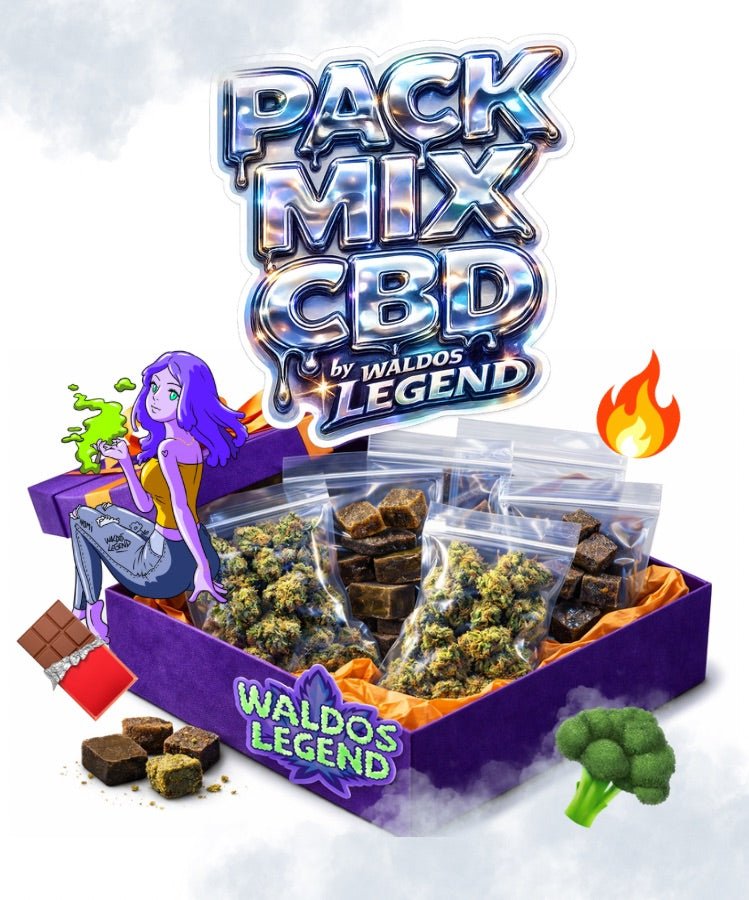 PACK MIX CBD - WALDOS LEGEND - PACK WALDOS