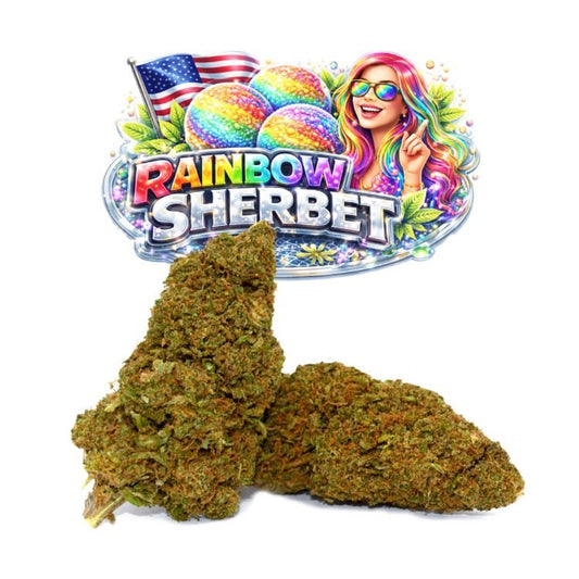 Rainbow Sherbet CBD 🇺🇸 - WALDOS LEGEND - Fleur CBD Premium