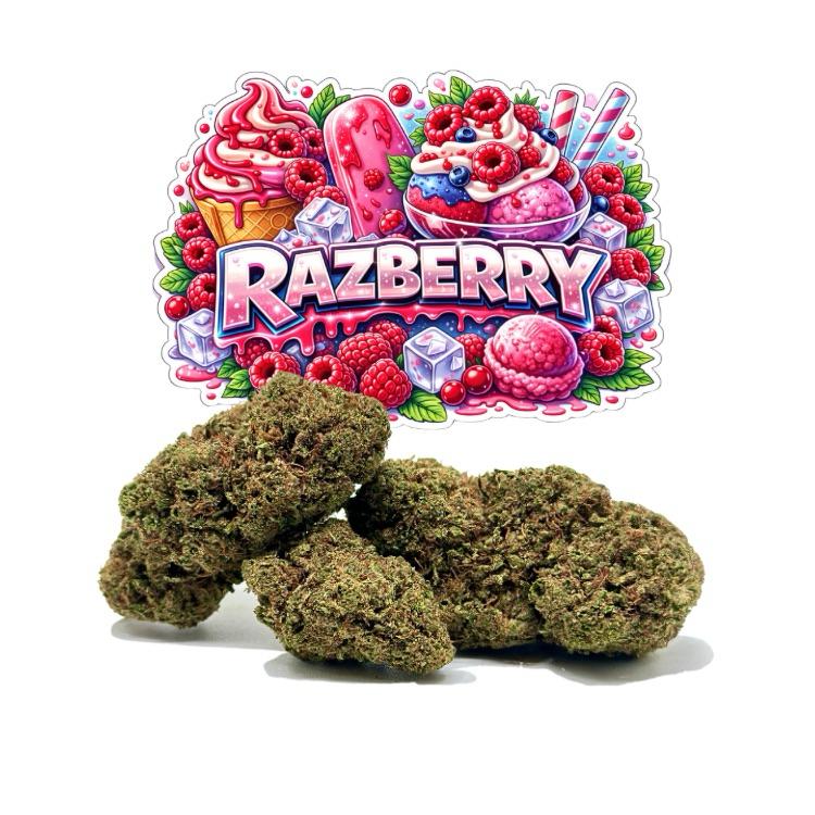 RAZBERRY - WALDOS LEGEND - Fleur CBD Premium